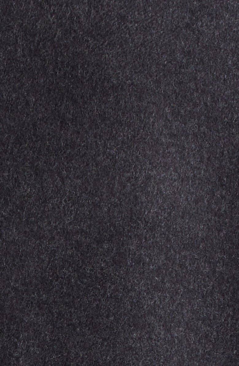 Fear of God Relaxed Lapelless Double Breasted Blazer, Alternate, color, Charcoal