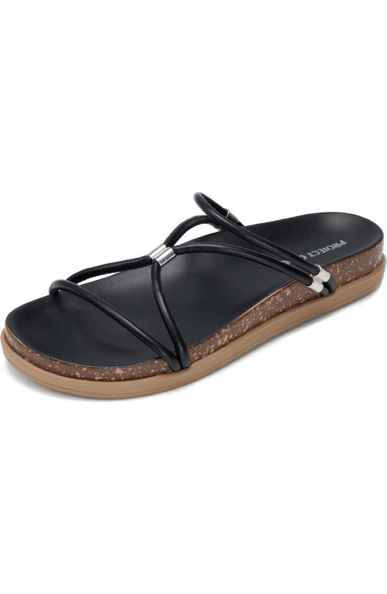 Project Cloud Lately Slide Sandal, Main, color, Black