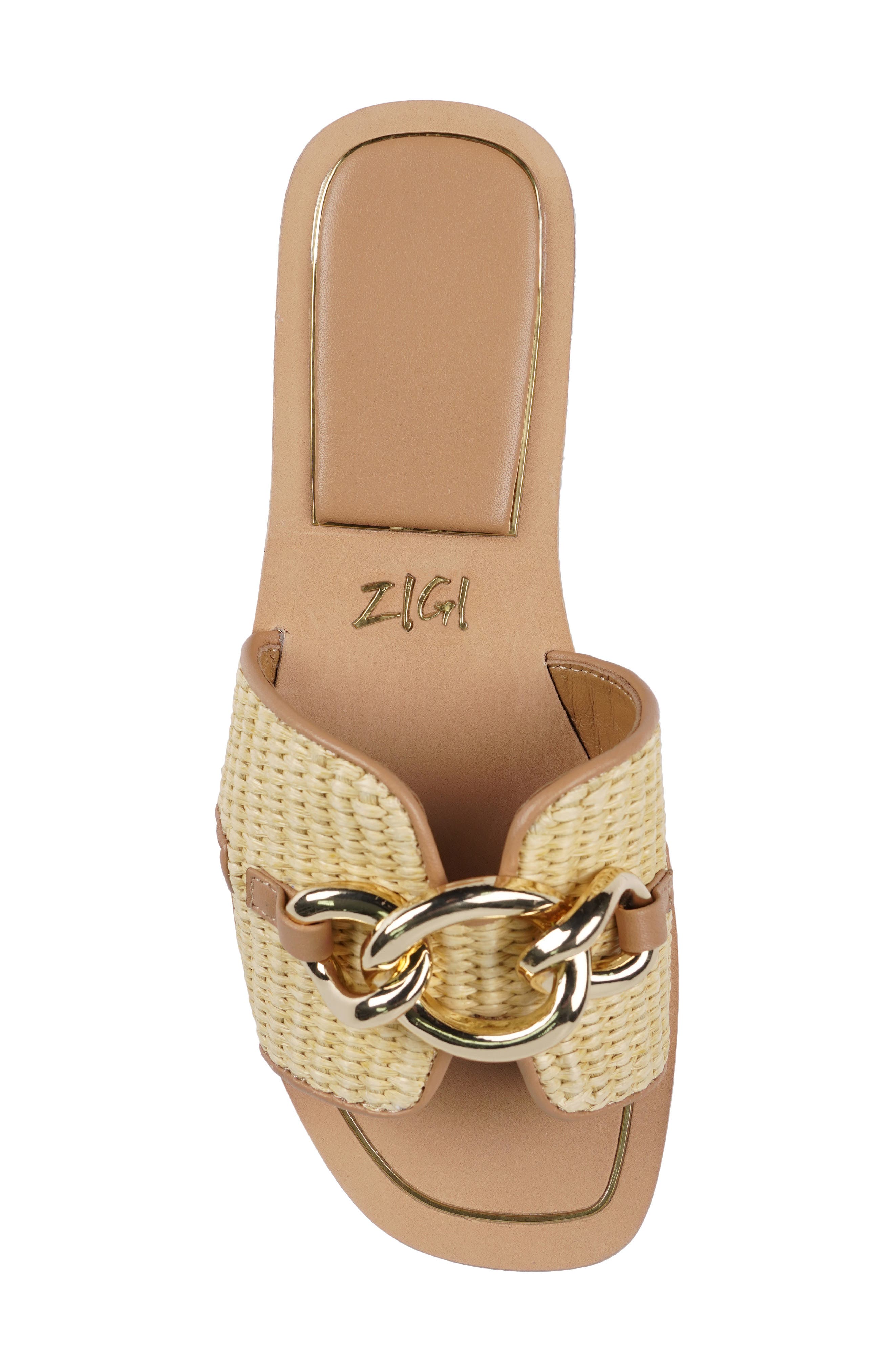 ZIGI Nelissa Slide Sandal, Alternate, color, Natural