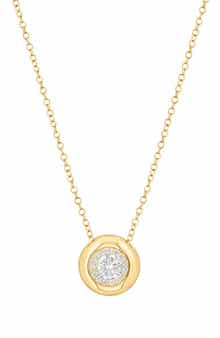 EFFY Round Lab Grown Diamond Pendant Necklace