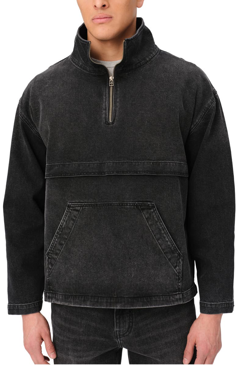 WARP+WEFT Mry Denim Windbreaker, Main, color, 