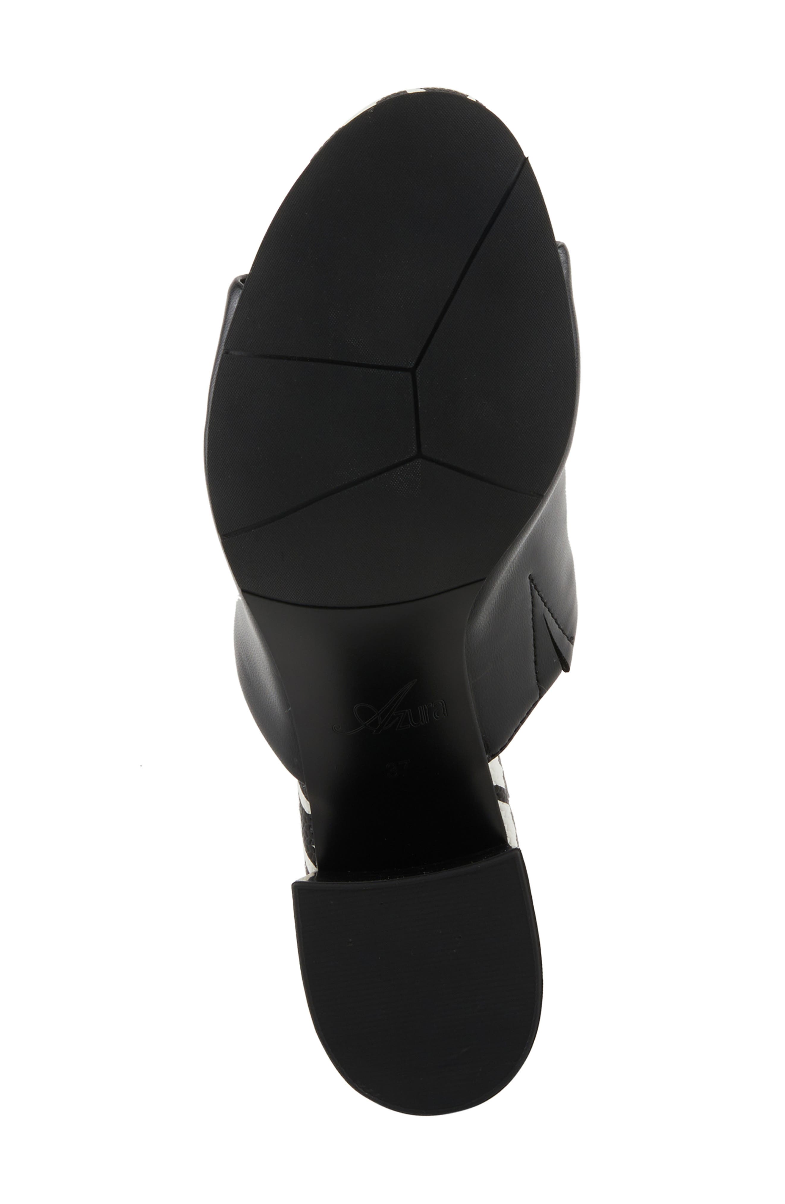 AZURA BY SPRING STEP Sculptor Slide Sandal, Alternate, color, Black