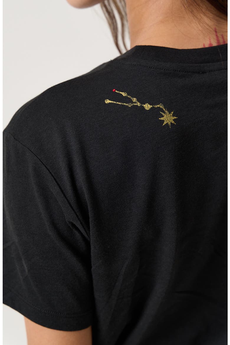 Taurus Mercury Graphic T-Shirt, Alternate, color, BLACK