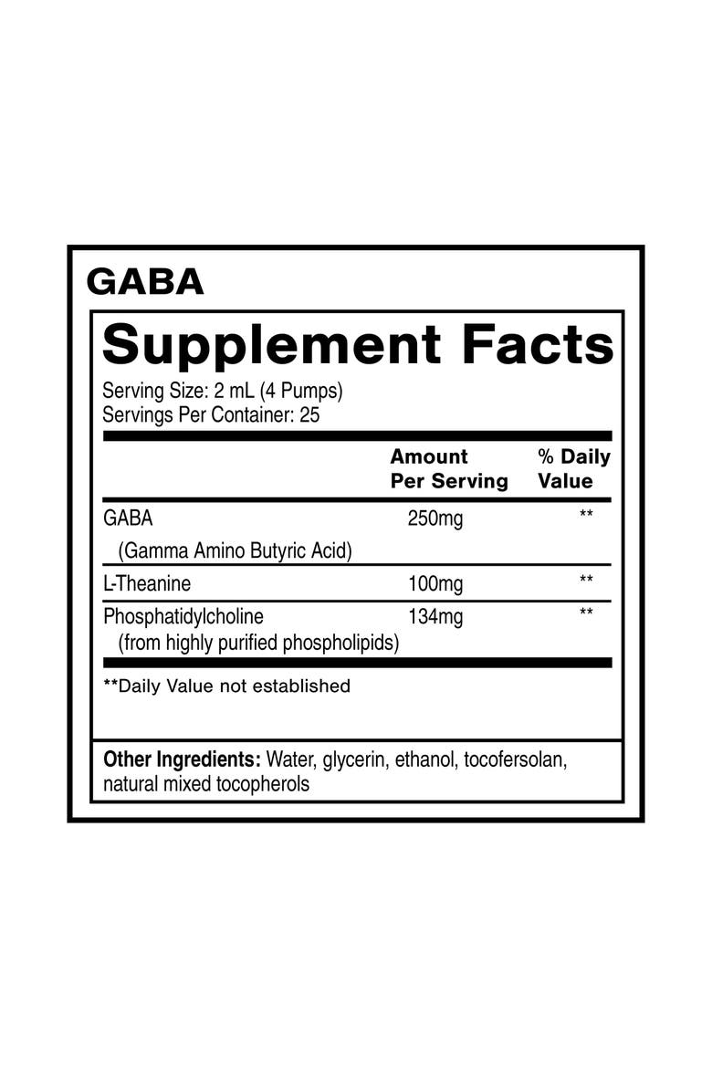 Liposomal GABA and L Theanine Supplement, Alternate, color, None