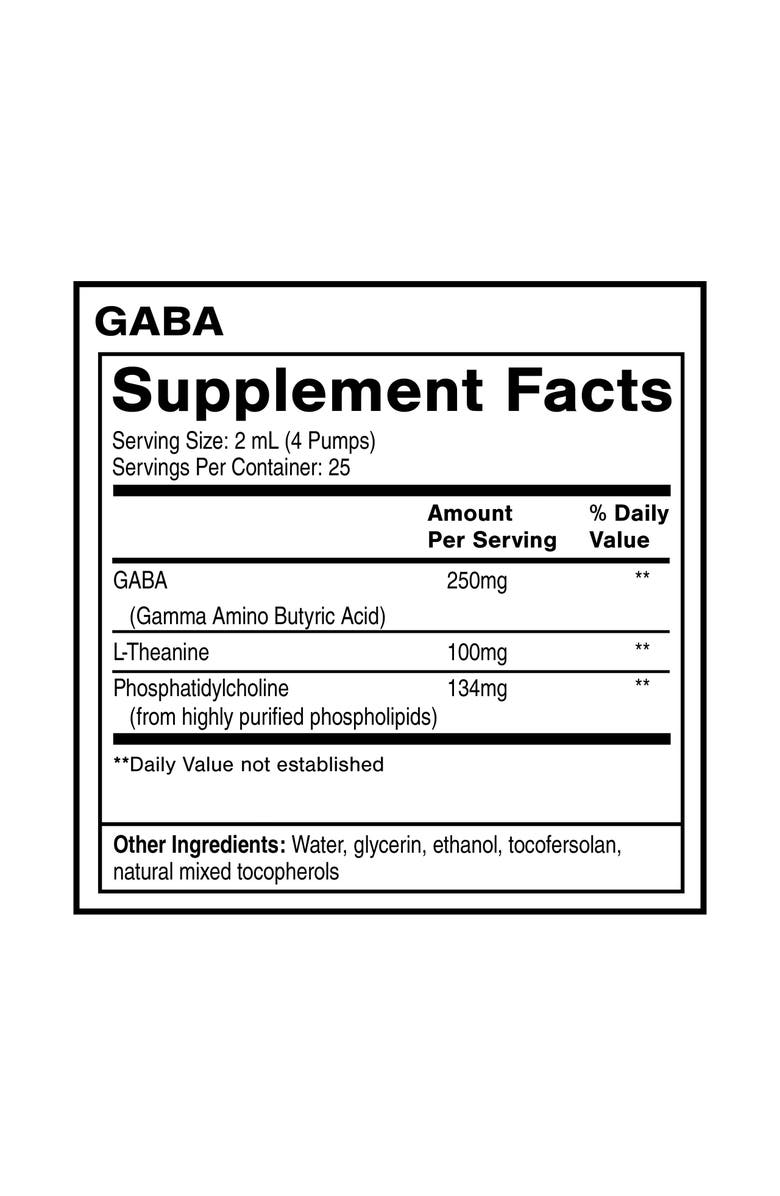 Quicksilver Scientific Liposomal GABA and L Theanine Supplement, Alternate, color, NO COLOR