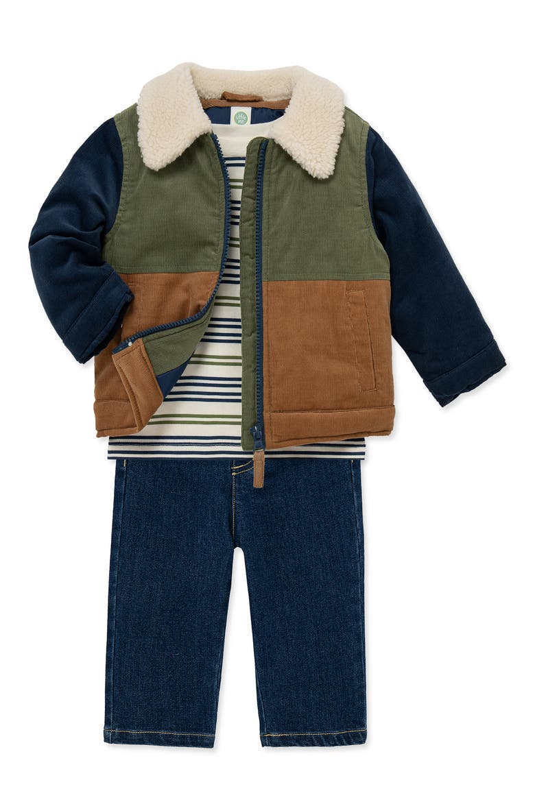 Kids' 3-Piece Jacket Set, Alternate, color, MULTI