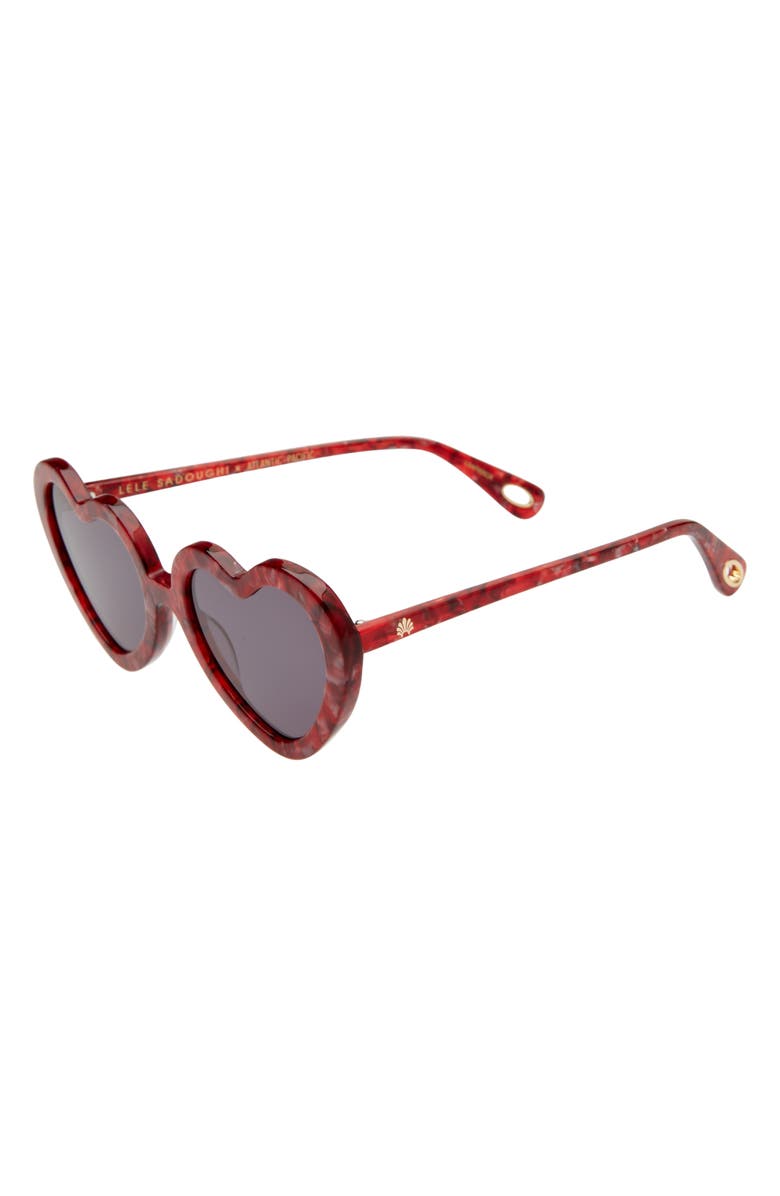 Lele Sadoughi x Atlantic Pacific Sweetheart 52mm Sunglasses, Alternate, color, 