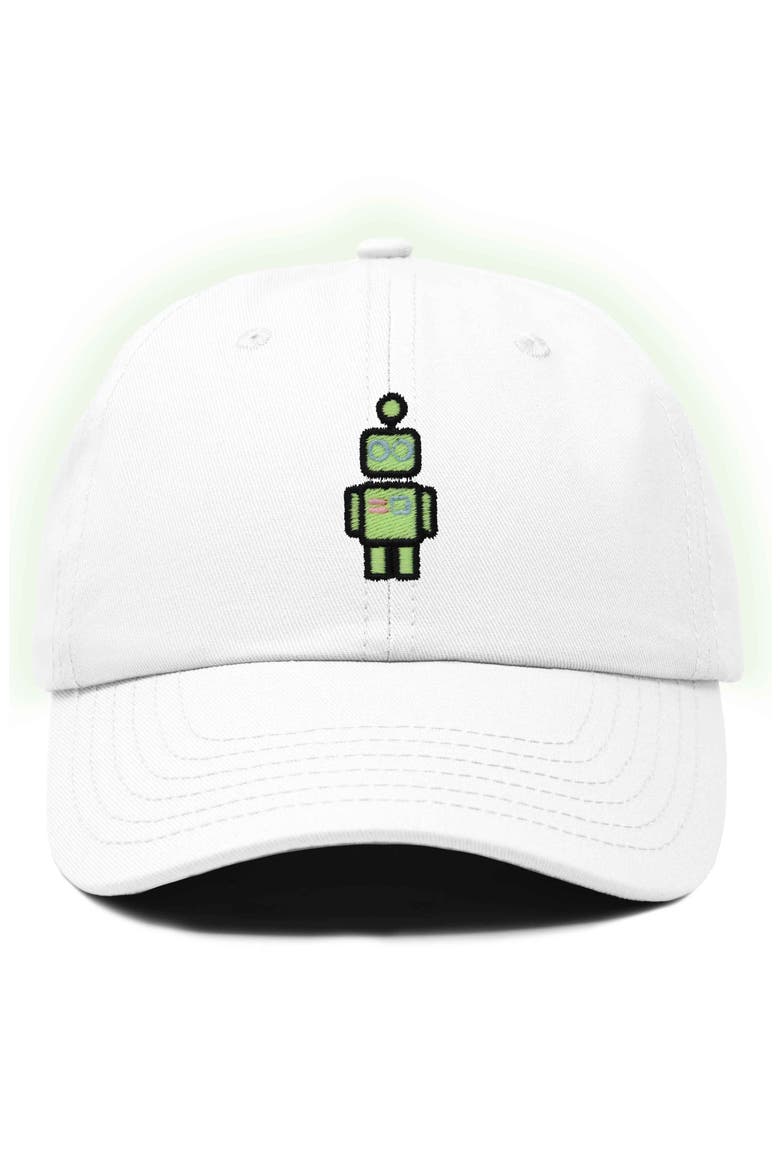 Robot Hat, Main, color, White