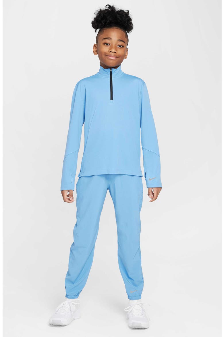 Kids' Dri-FIT Pants, Alternate, color, BLUE BEYOND/ BLACK