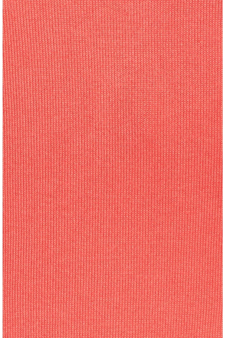 Stripe Knit Flared Dress, Alternate, color, CORAL/ IVORY