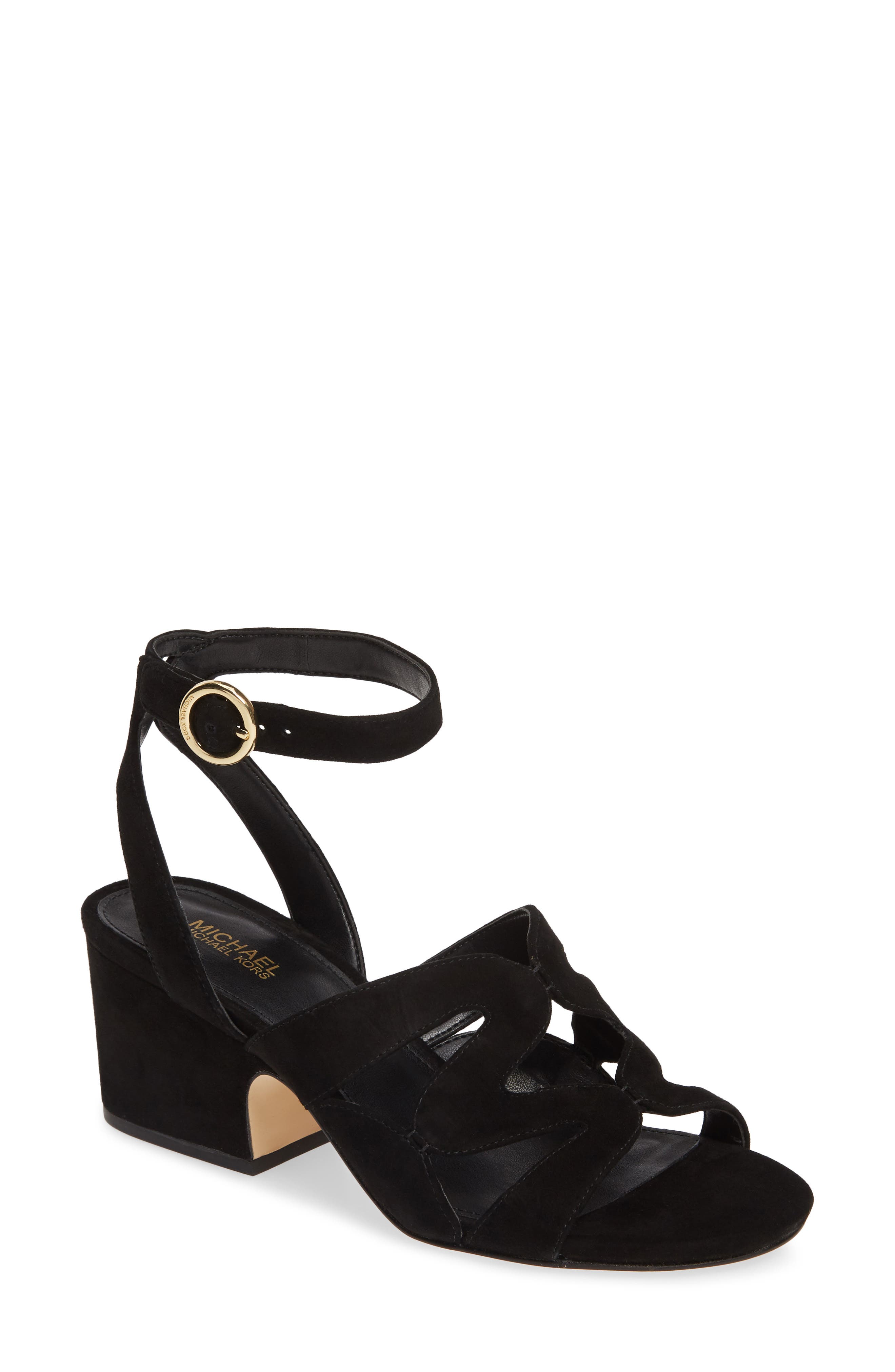 MICHAEL Michael Kors Annalee Ankle Strap Sandal, Main, color, 