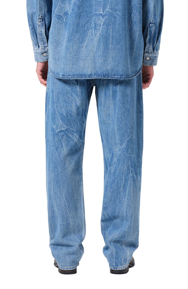 AGOLDE '90s Mid Rise Relaxed Straight Leg Jeans, Alternate, color, Twist Medium Indigo