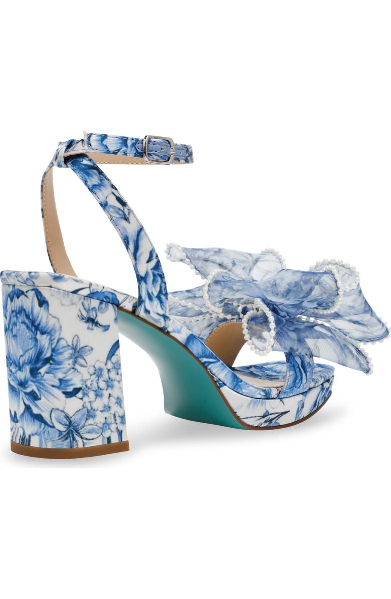 Betsey Johnson Duke Ankle Strap Platform Sandal, Alternate, color,