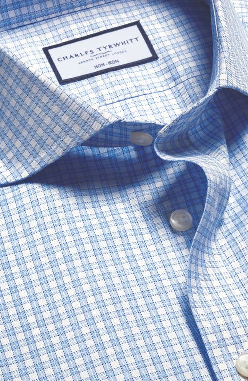 CHARLES TYRWHITT CHARLES TYRWHITT NON-IRON TWILL CHECK SHIRT