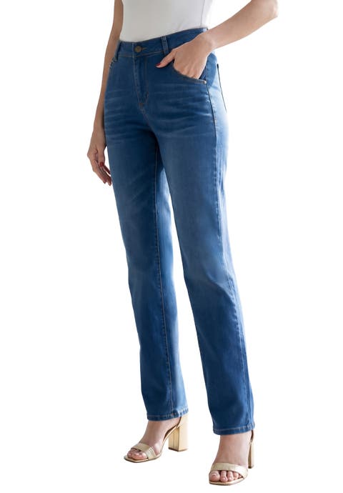 Plus Size 360º Stretch 5 Pocket Straight Leg Jean