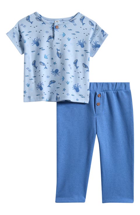 Print T-Shirt & Pants Set (Baby)
