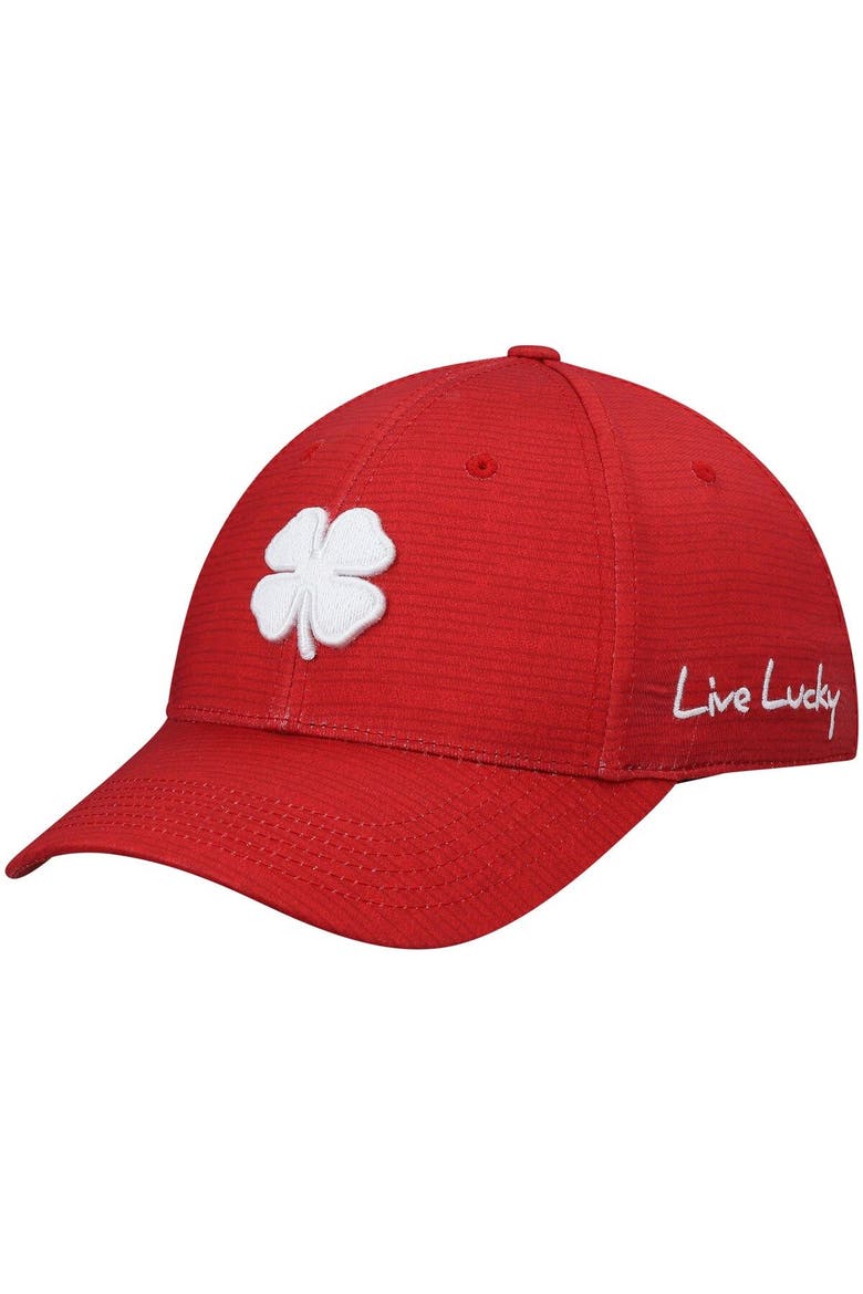 Men's Red South Dakota Coyotes Crazy Luck Memory Fit Flex Hat, Alternate, color, Red