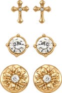 True Religion Trio Earring Set