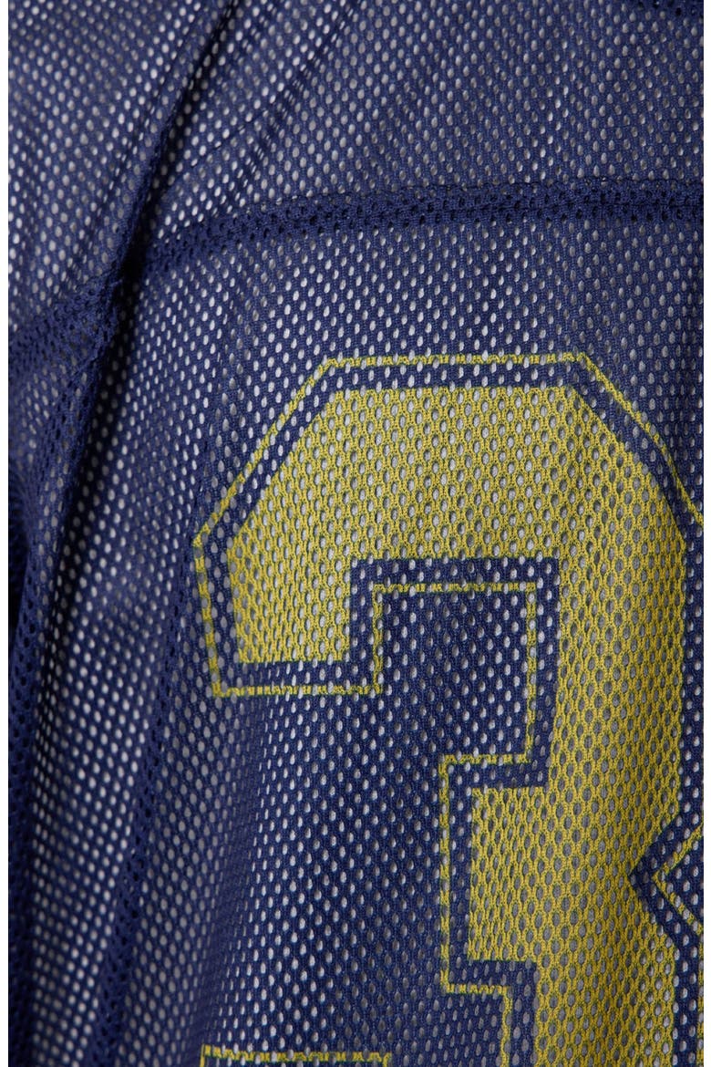 Football Mesh Jersey, Alternate, color, NAVY