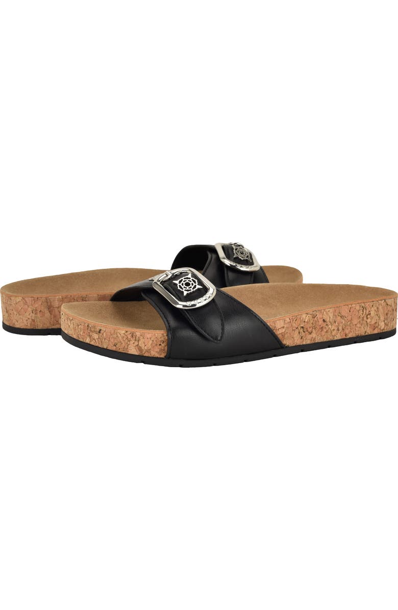 GUESS Locela Slide Sandal, Alternate, color, Black