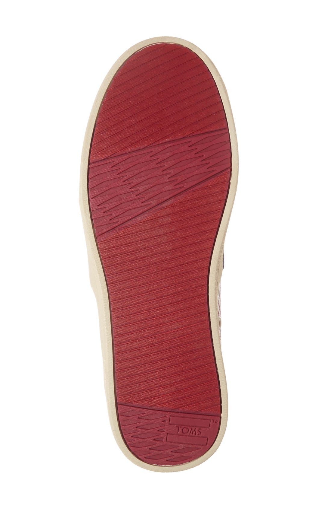 TOMS 'Avalon - American Flag' Slip-On, Alternate, color, 