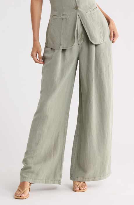 Hope Front Pleat Wide Leg Trouser