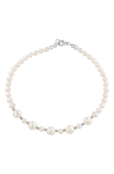 Sterling Silver Freshwater Pearl Bracelet