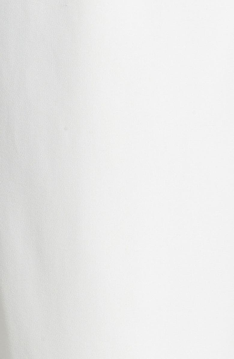 Lafayette 148 New York Pleat Front Crepe Ankle Pants, Alternate, color, 