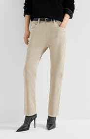 Brunello Cucinelli Straight five-pocket trousers