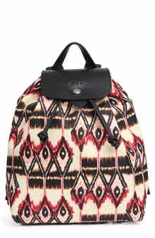 Longchamp Ikat Print Backpack