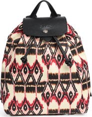 Longchamp Ikat Print Backpack