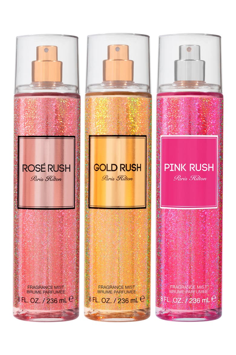 Rush Fragrance Mist 3-Piece Set, Main, color, NO COLOR