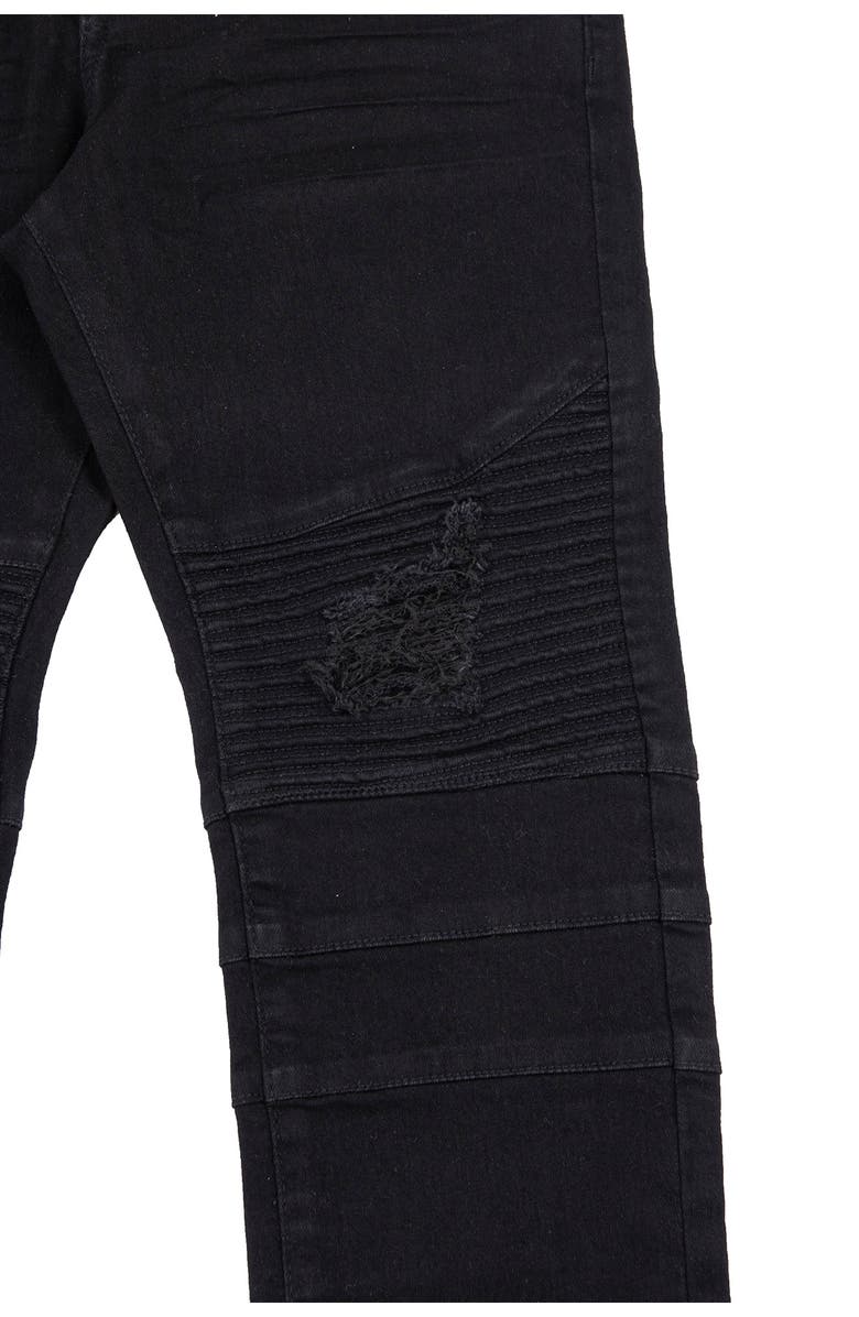 XRAY Moto Distressed Fashion Jeans, Alternate, color, 