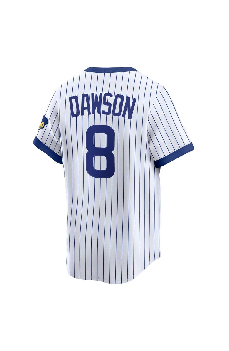 Nike Men's Nike Andre Dawson White Chicago Cubs Throwback Cooperstown Collection Limited Jersey, Alternate, color, White