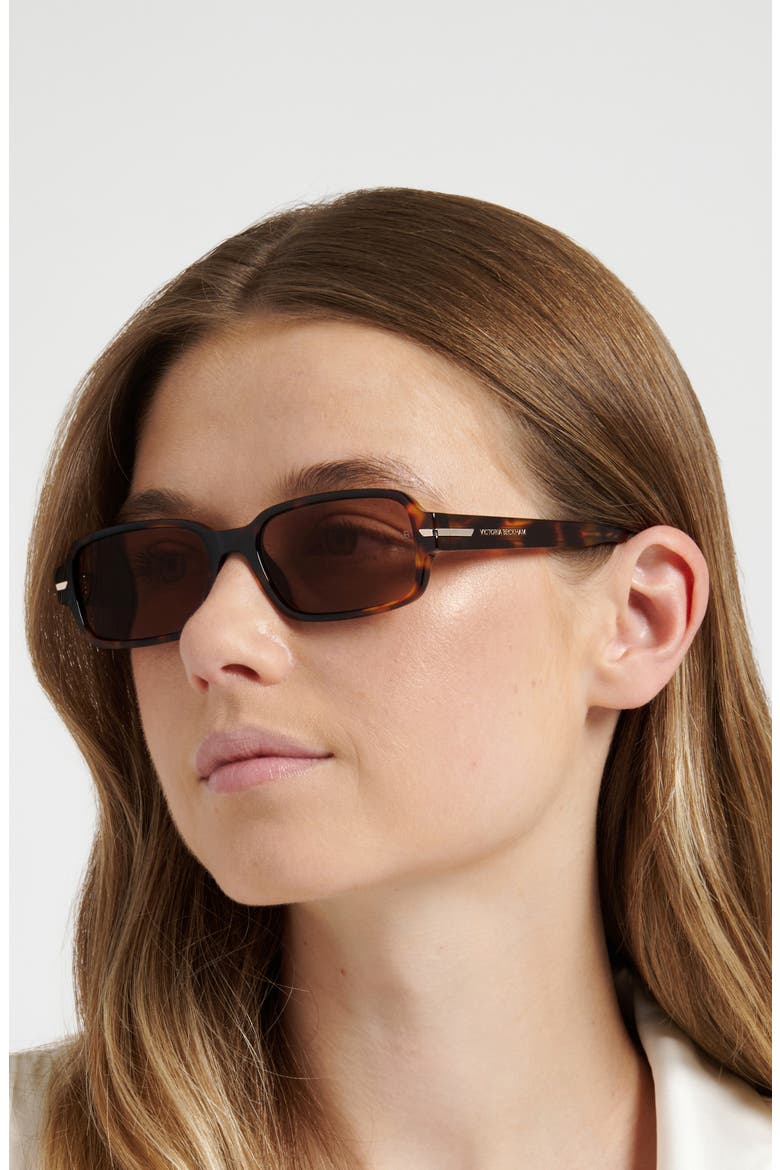 1012 Rectangular Sunglasses, Alternate, color, BROWN HAVANA/ BROWN