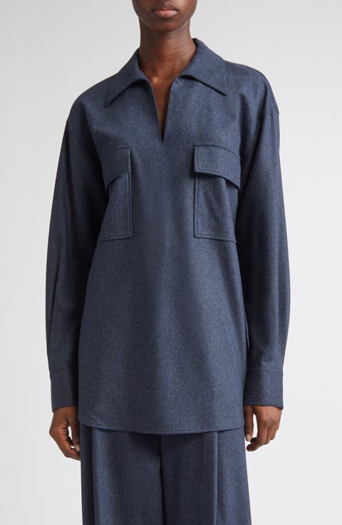 Patch Pocket Popover Shirt