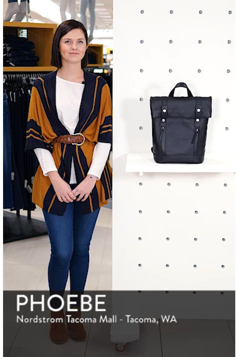 Remy Pebbled Leather Backpack video