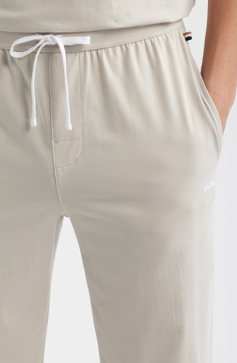 BOSS Mix Match Pajama Joggers, Alternate, color, Open Grey