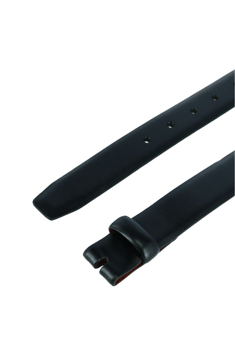 Trafalgar Cortina Leather 30mm No Buckle Harness Belt Strap, Alternate, color,