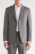 Vince Two Button Notch Lapel Wool Suit Jacket