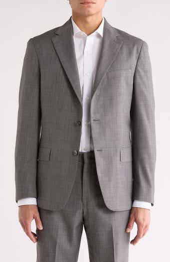 Vince Two Button Notch Lapel Wool Suit Jacket