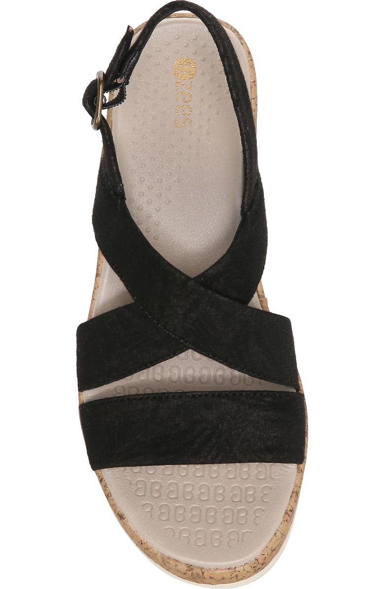 BZees Radiant Wedge Strappy Sandal, Alternate, color,