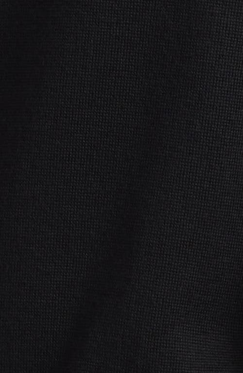 Ami Alexandre Mattiussi Ami Paris Ami De Coeur Wool Crewneck Sweater In Black