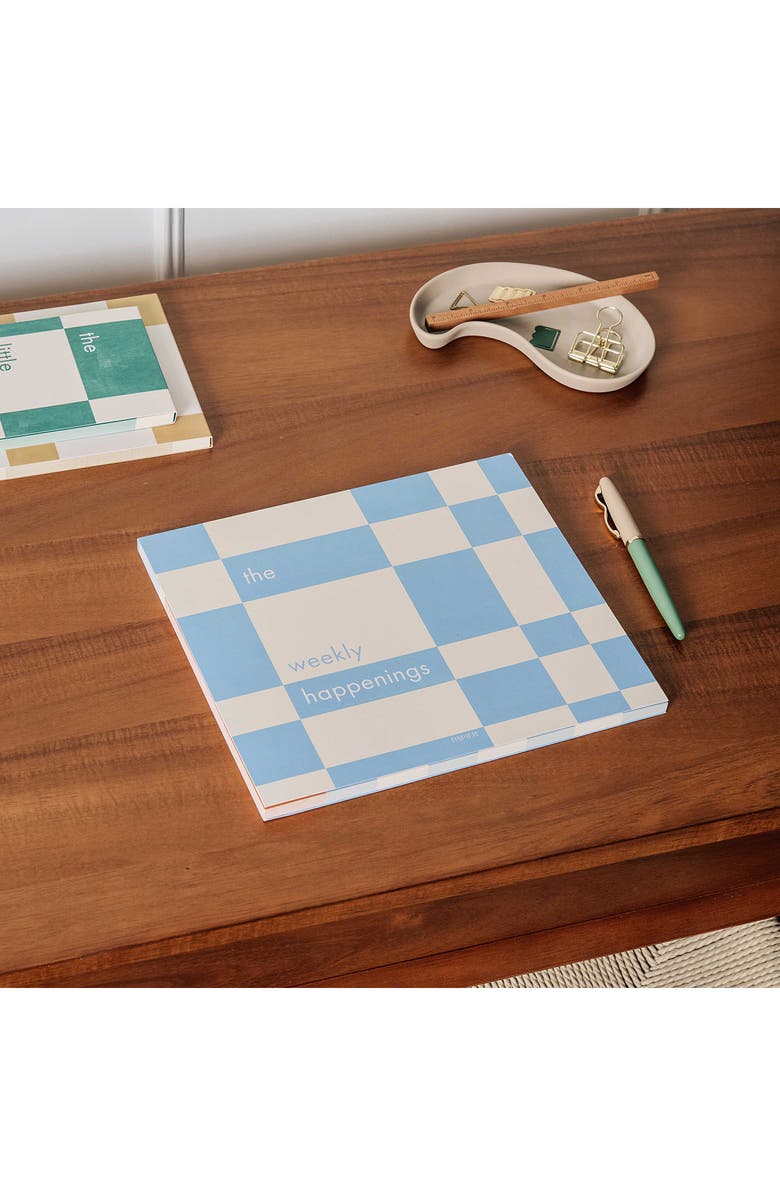 Papier Weekly Happenings List Pad, Alternate, color, 