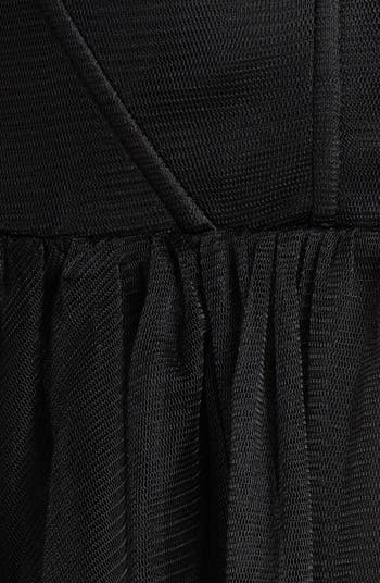 Bustier Tiered Tulle Gown