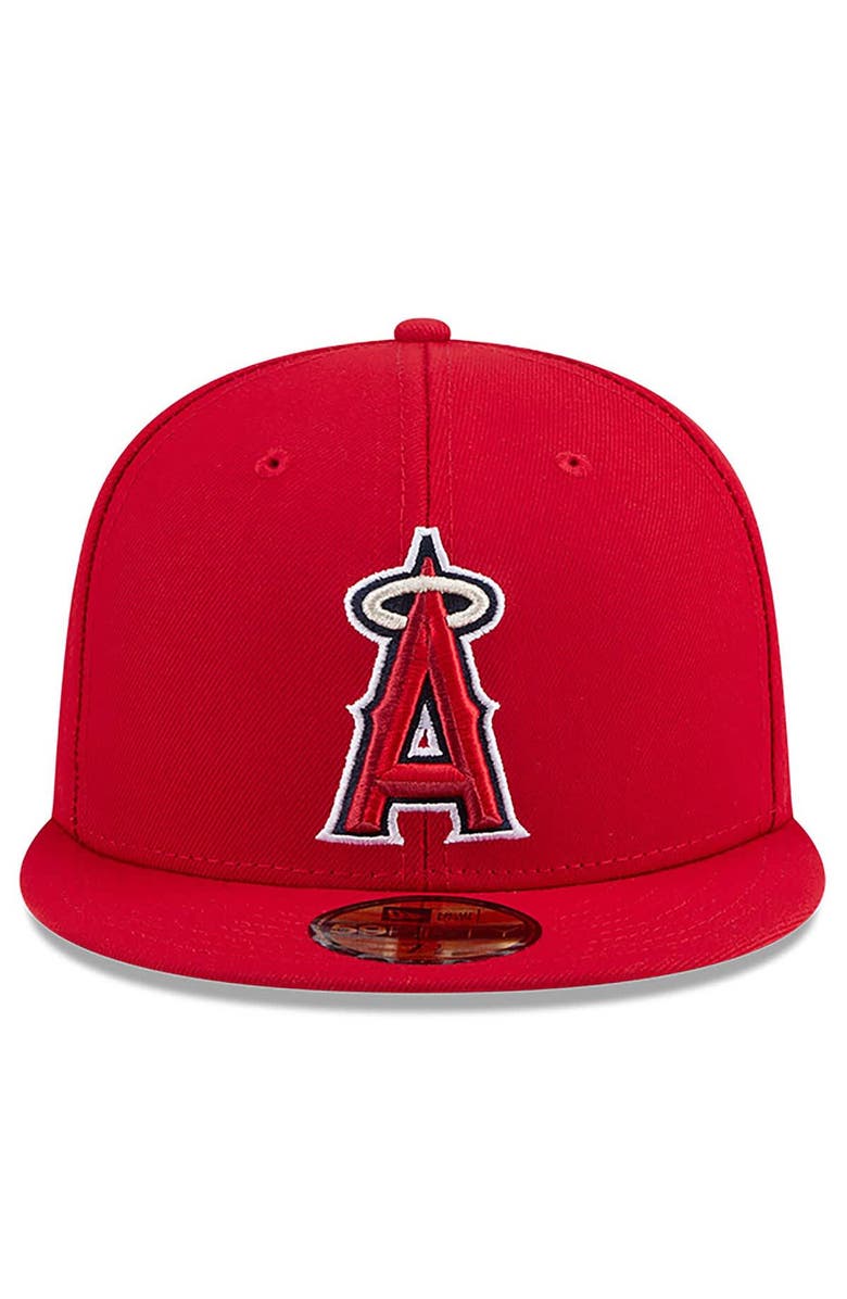 New Era Men's New Era Red Los Angeles Angels 2026 Jackie Robinson Day 59FIFTY Fitted Hat, Alternate, color, Red
