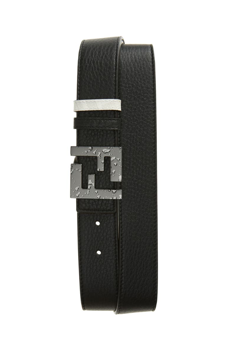 Fendi Reversible FF Logo Buckle Belt, Main, color,