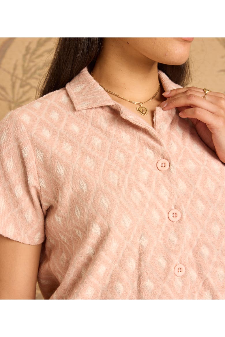 Cabana Top, Alternate, color, Tearose/Pearl