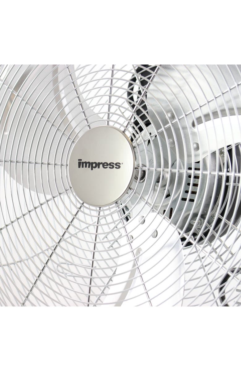 Impress 18 inch High Velocity Metal Fan, Alternate, color, Chrome