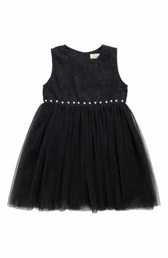 Doe A Dear Kids' Lace Bodice Tulle Dress